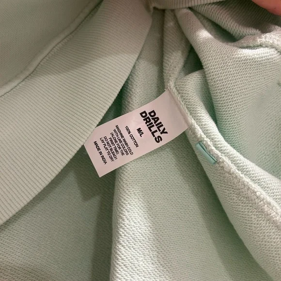 Daily Drills Oversized Crew - Surf - Picture 4 of 5